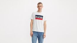 Levi's: Белая футболка 
