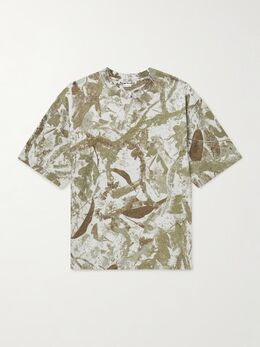 Acne Studios: Футболка с принтом 