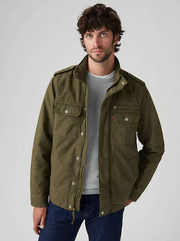 Levi's: Военные куртка 
