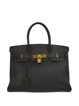 Hermès Pre-Owned: Чёрная сумка 