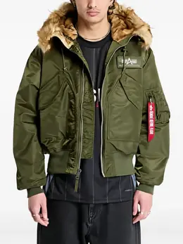 Alpha Industries: Куртка из искусственного меха 