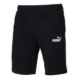 PUMA: Чёрные шорты  Ess