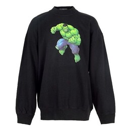 Balenciaga: Свитер  Hulk с принтом