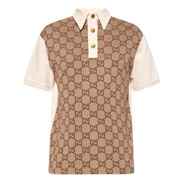 Gucci: Хлопковая рубашка  GG