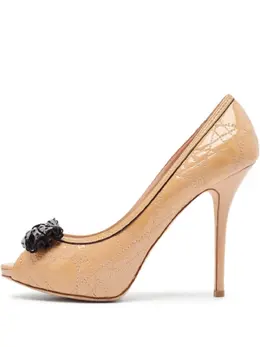 Christian Dior Pre-Owned: Бежевые туфли 