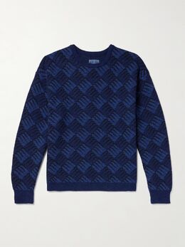 Blue Blue Japan: Тёмный свитер 