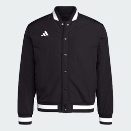 Adidas: Чёрная куртка 
