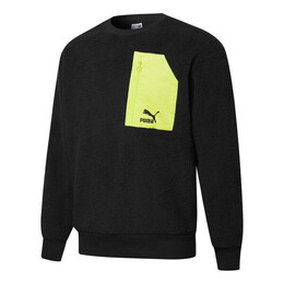 PUMA: Чёрный свитер 