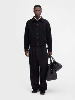 Jacquemus: Чёрная куртка 