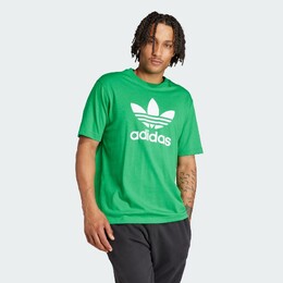 Adidas: Зелёная футболка  Adicolor