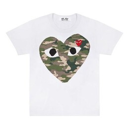 Comme Des Garçons Play: Футболка с коротким рукавом 
