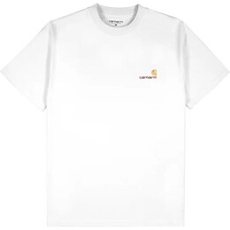 Carhartt WIP: Белая футболка  American