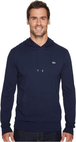 Lacoste: Синяя толстовка 