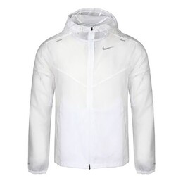 Nike: Белая куртка  Windrunner