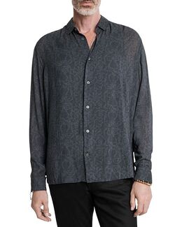 John Varvatos: Чёрная рубашка 