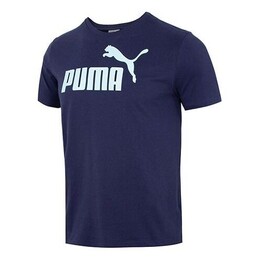PUMA: Синяя футболка 