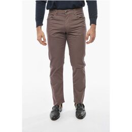 Corneliani: Фиолетовые брюки 