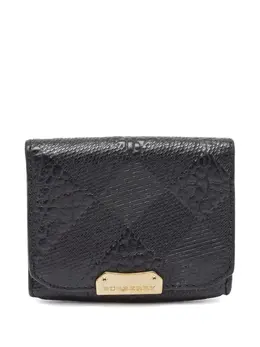 Burberry Pre-Owned: Чёрный кошелёк 