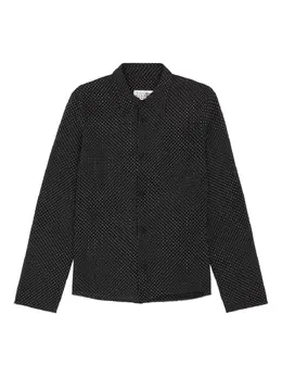 MM6 Maison Margiela: Рубашка в горошек 