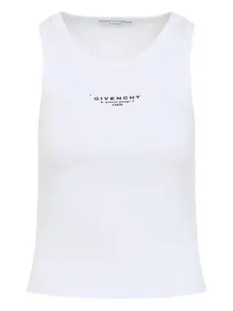 Givenchy: Белый топ 
