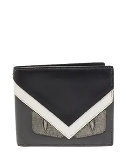 Fendi Pre-Owned: Чёрный кошелёк 