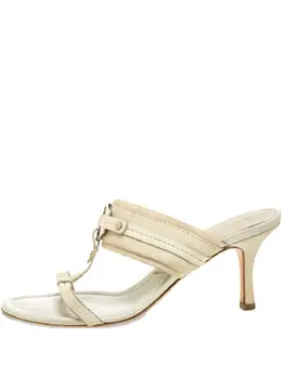 Christian Dior Pre-Owned: Белые сандалии 
