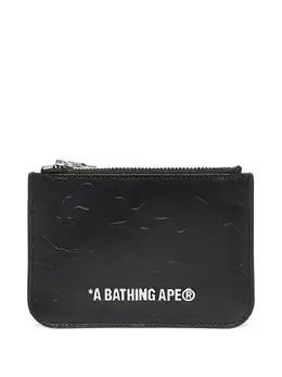 A BATHING APE®: Чёрный кошелёк 