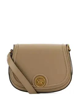 Chloé: Коричневая сумка через плечо 