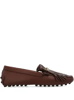 Tod's: Коричневые лоферы 