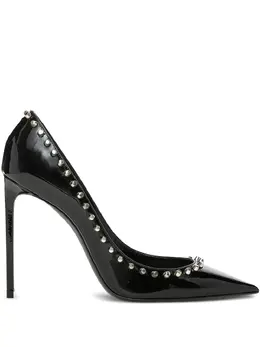 Saint Laurent: Чёрные туфли  Zoe