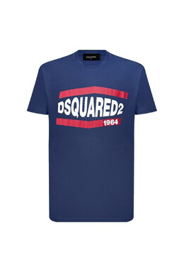 Dsquared2: Голубая футболка 