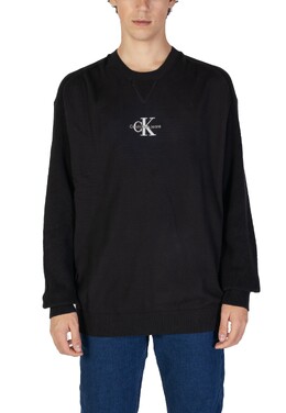 Calvin Klein Jeans: Чёрный свитер 