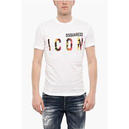 Dsquared2: Хлопковая футболка  Icon