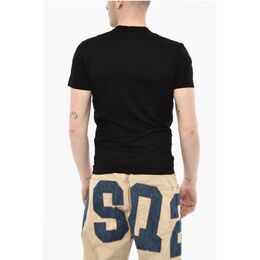 Dsquared2: Хлопковая футболка  Icon