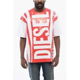 Diesel: Белая футболка 