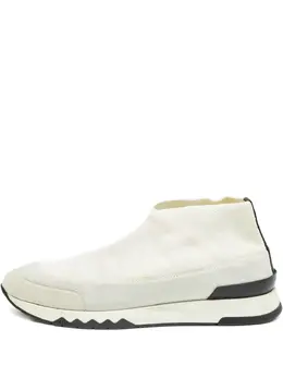 Hermès Pre-Owned: Белые кроссовки 
