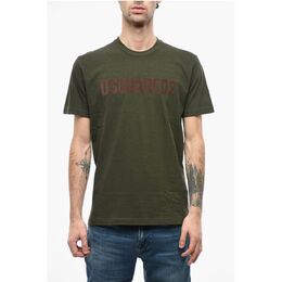 Dsquared2: Зелёная футболка 