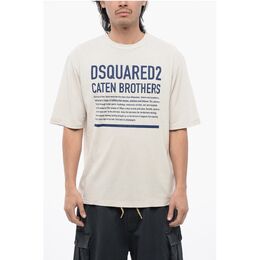 Dsquared2: Футболка свободного кроя 