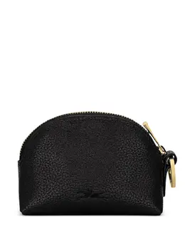 Longchamp: Чёрный кошелёк 