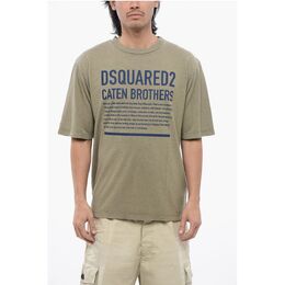 Dsquared2: Футболка свободного кроя 