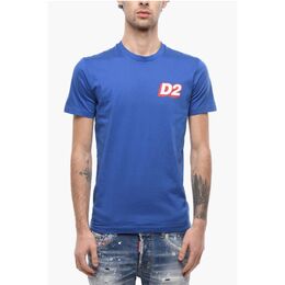 Dsquared2: Футболка  D2 с принтом