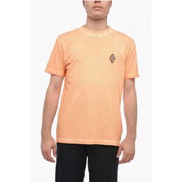 Marcelo Burlon: Оранжевая футболка  Cross