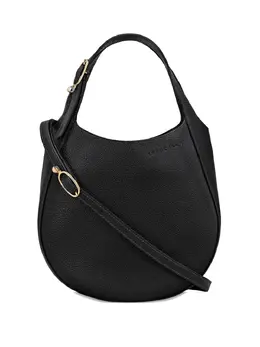 Longchamp: Чёрная сумка 