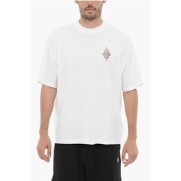 Marcelo Burlon: Однотонная футболка  Cross