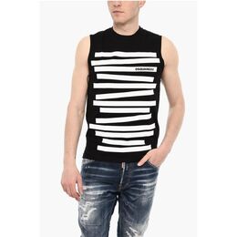Dsquared2: Двухцветная майка 