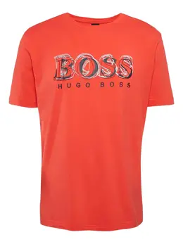 BOSS: Хлопковая футболка 
