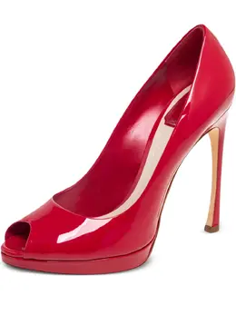 Christian Dior Pre-Owned: Красные босоножки 