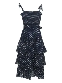 Tory Burch: Платье в горошек 