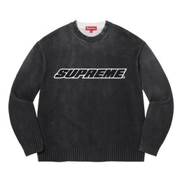 Supreme: Чёрный свитер 