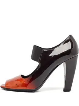 Prada Pre-Owned: Чёрные босоножки 